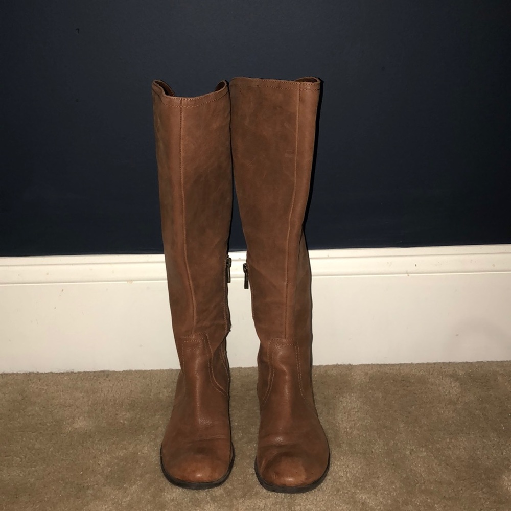 Size 7 Brown Leather Jessica Simpson Boots